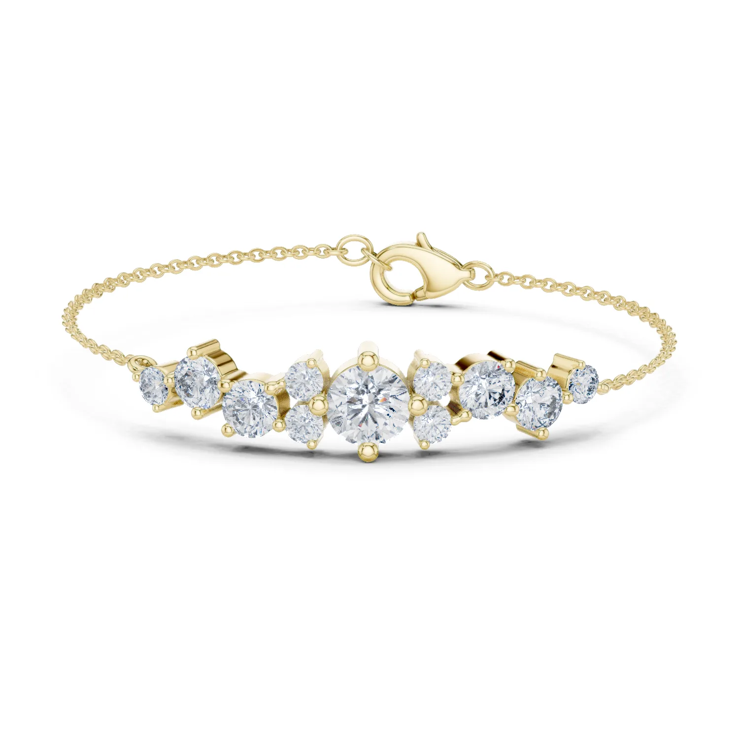 Diamond Bracelet 3.03 Carat