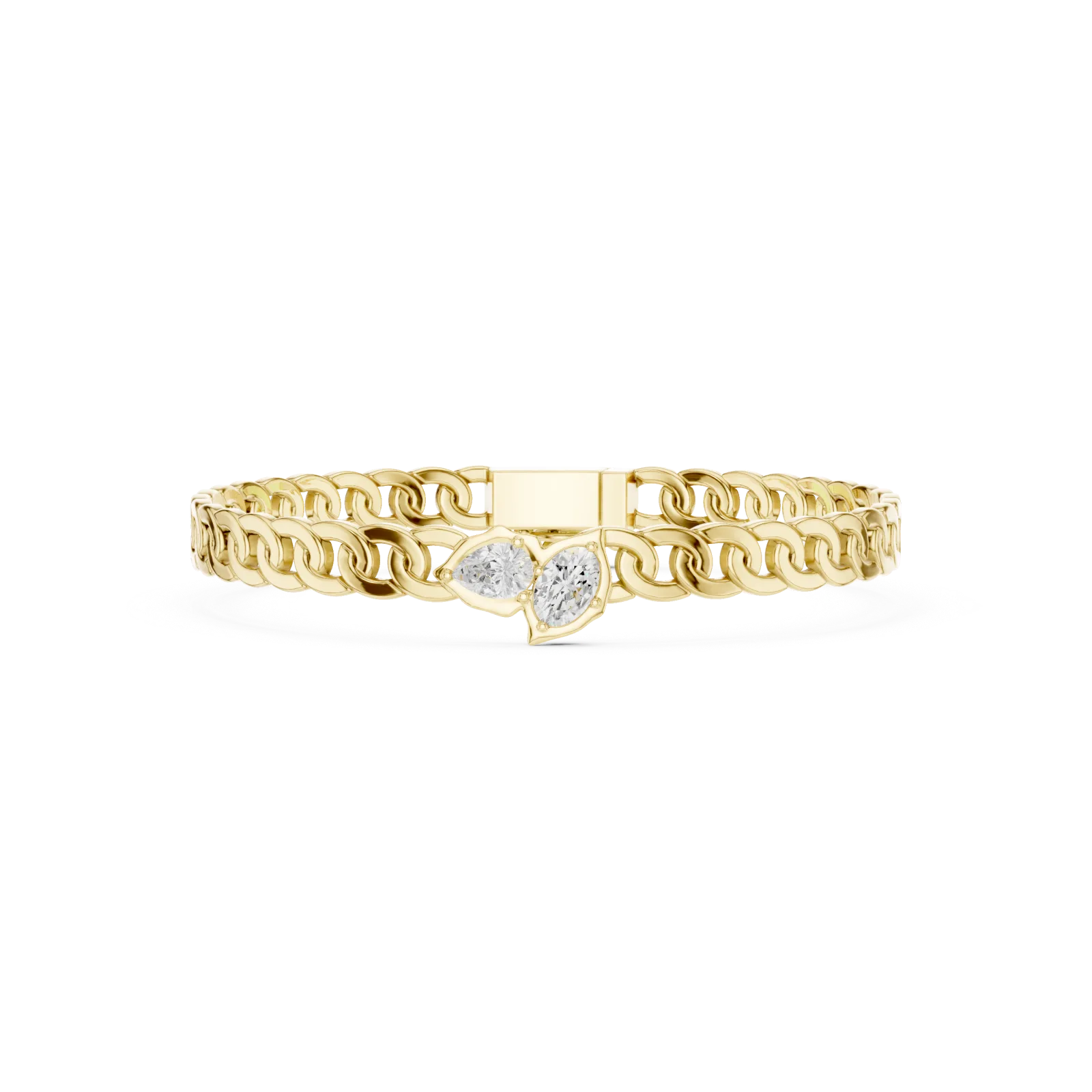 Diamante Oval Pulsera 1.03 Quilates