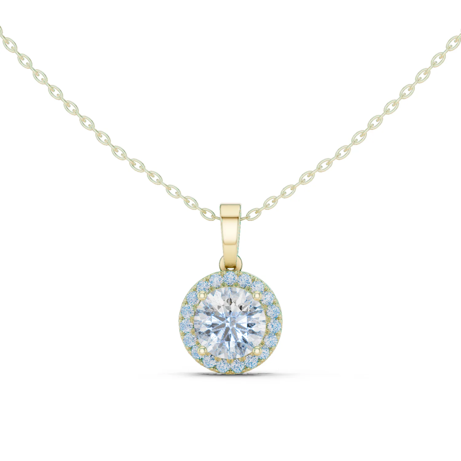 Diamond Necklace 2.38 Carat