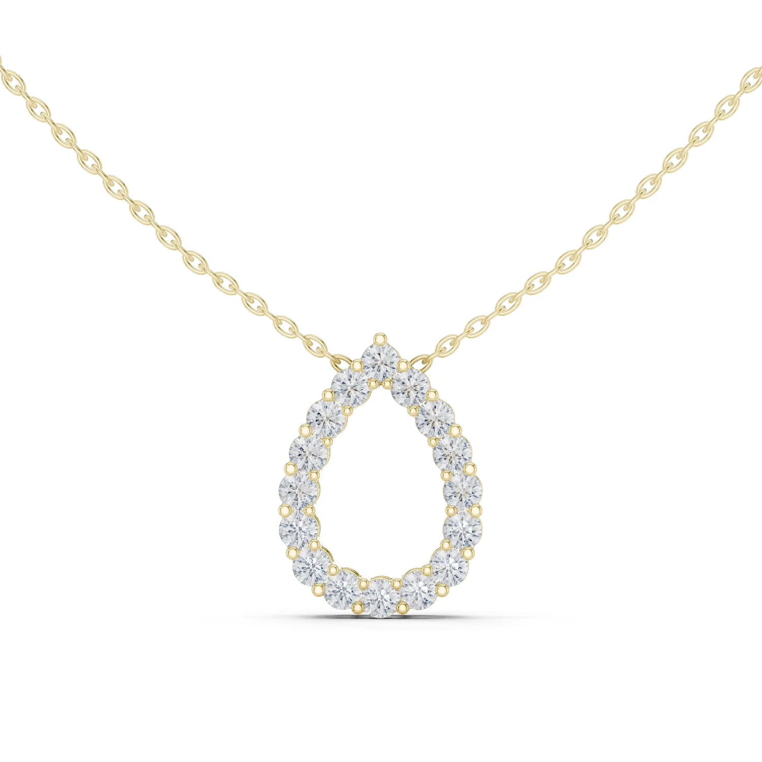 Diamant Halskette 1.04 Karat