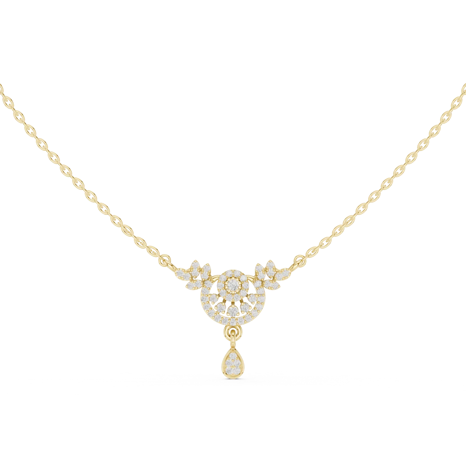 Diamante Collar 0.29 Quilates