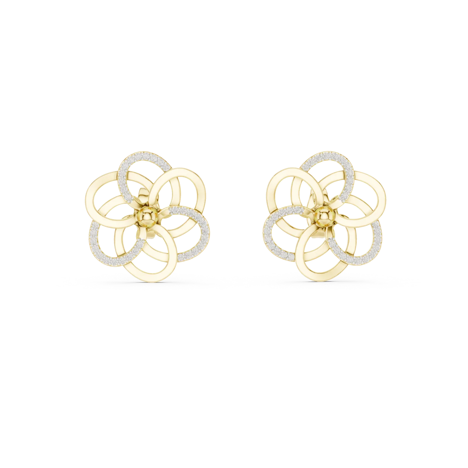 Diamond Earrings 0.26 Carat