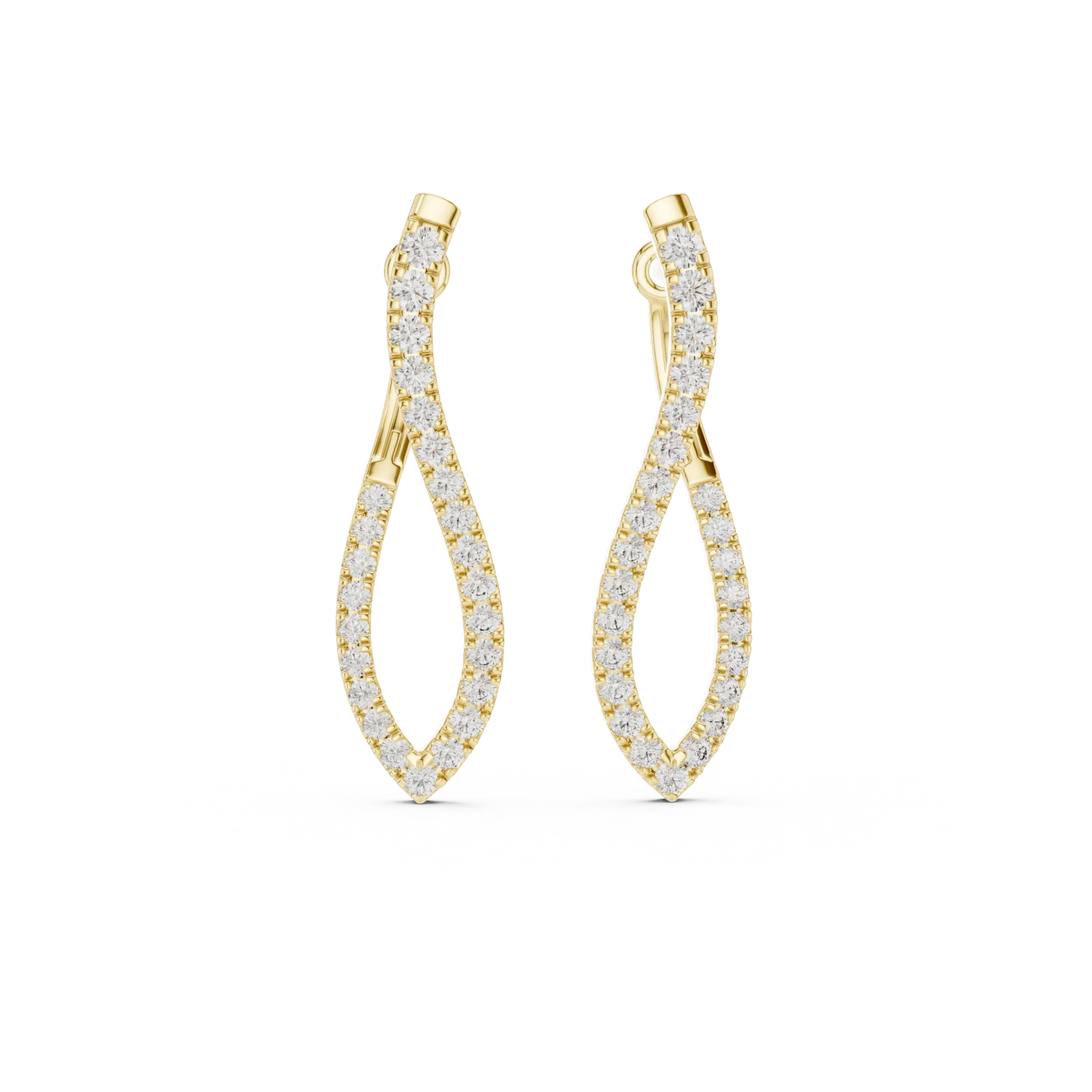 Diamante Pendientes 0.79 Quilates