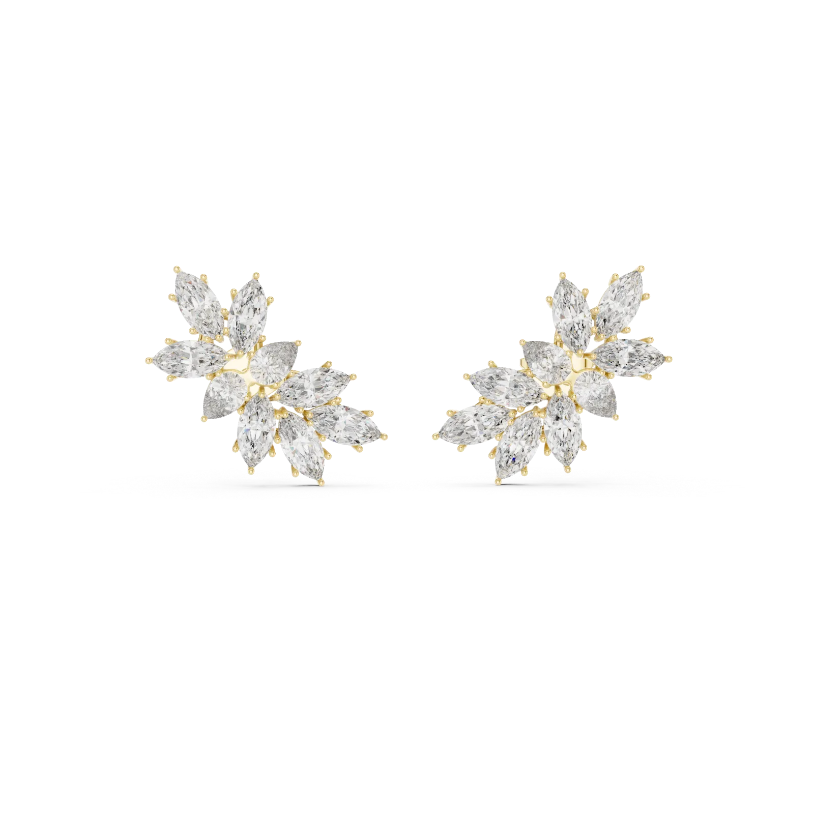 Diamond Earrings 4.10 Carat