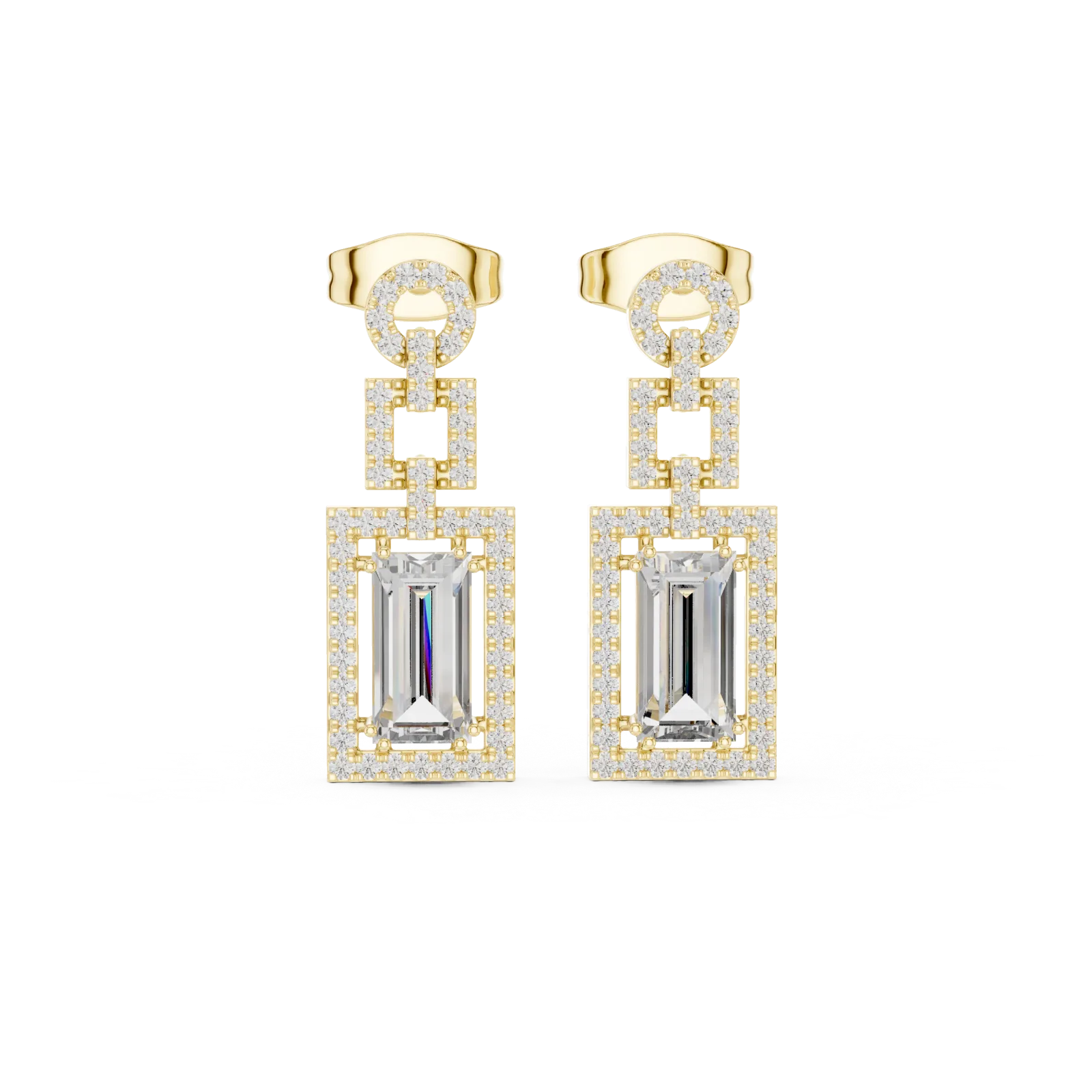 Diamante Pendientes 1.96 Quilates