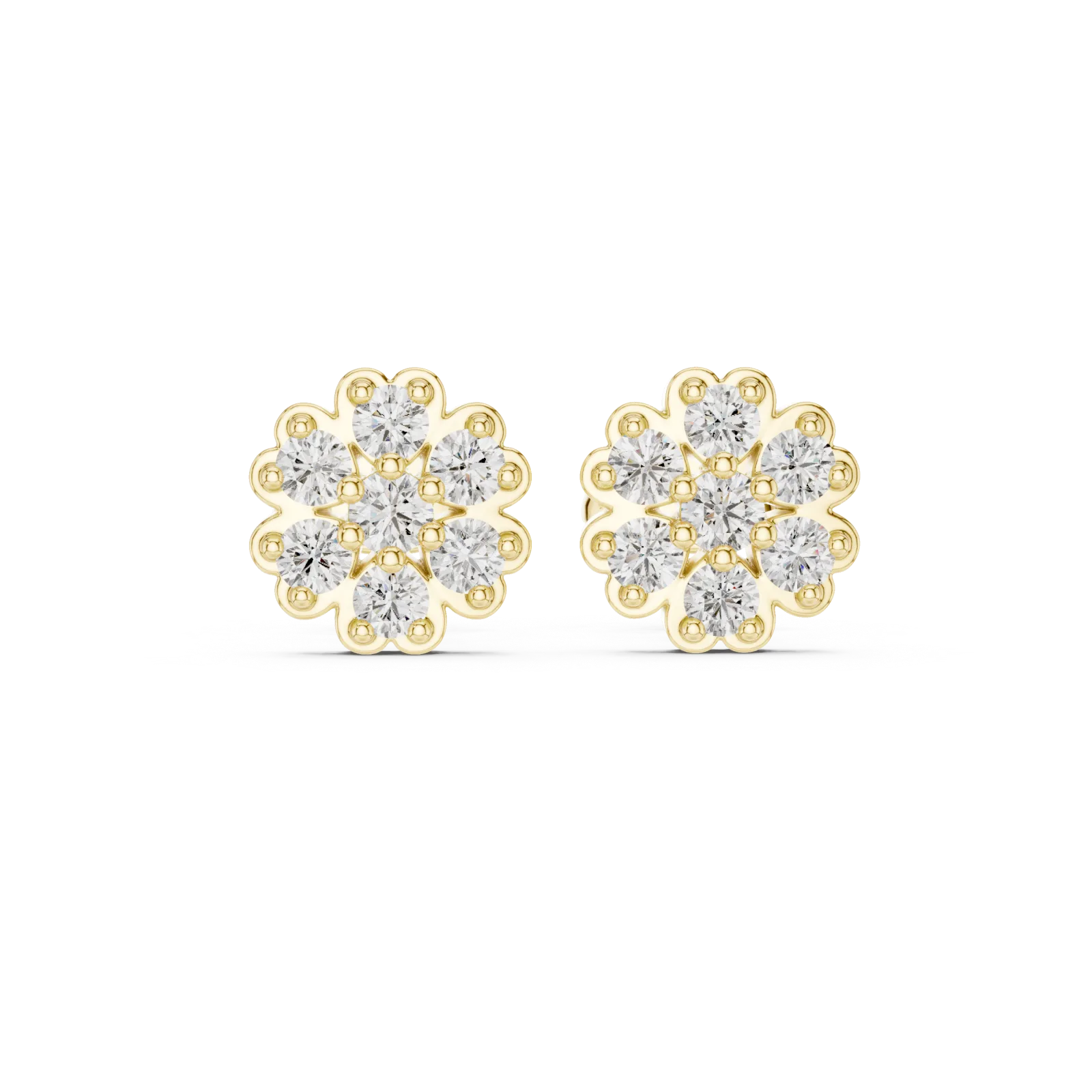 Diamond Earrings 0.51 Carat