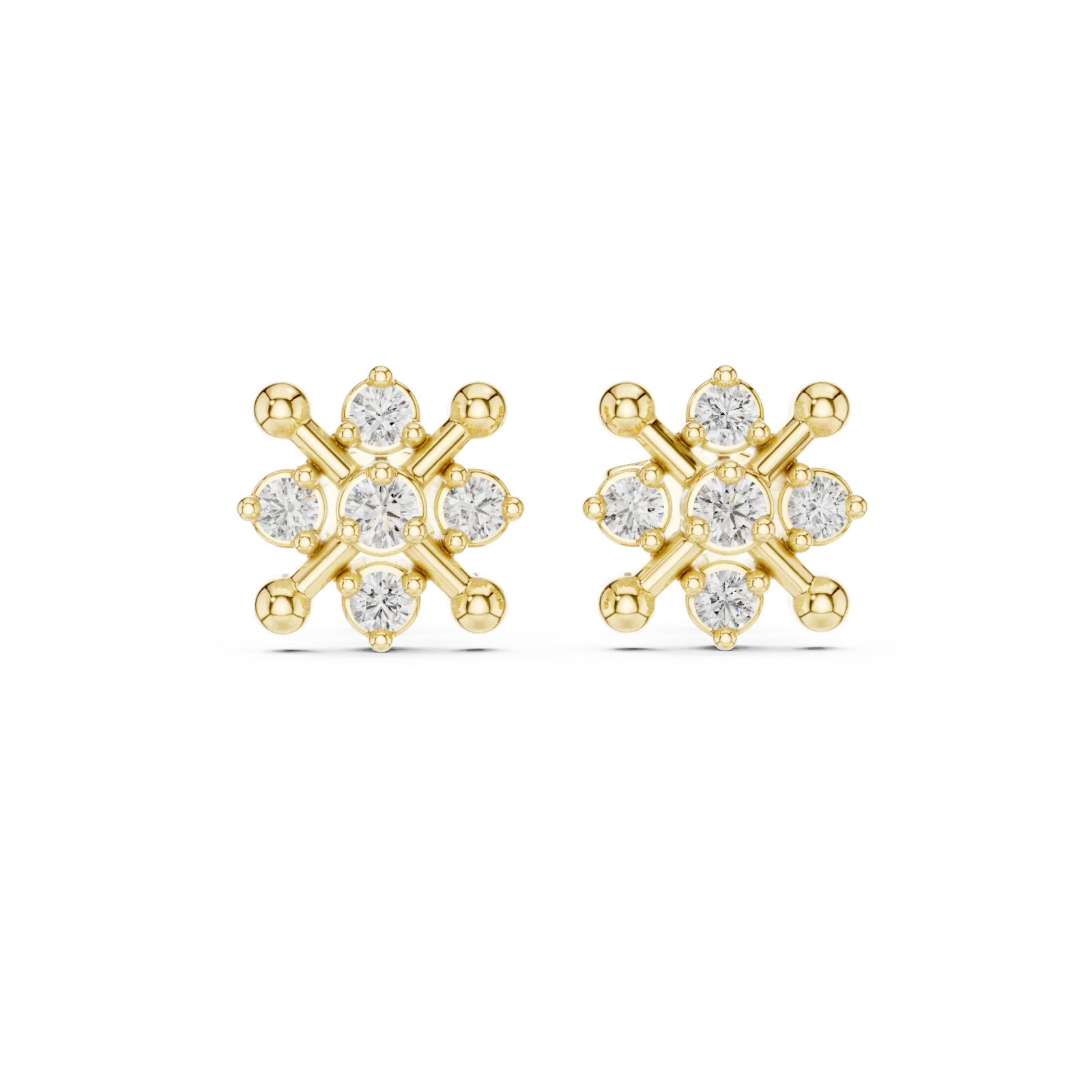 Diamond Earrings 0.33 Carat