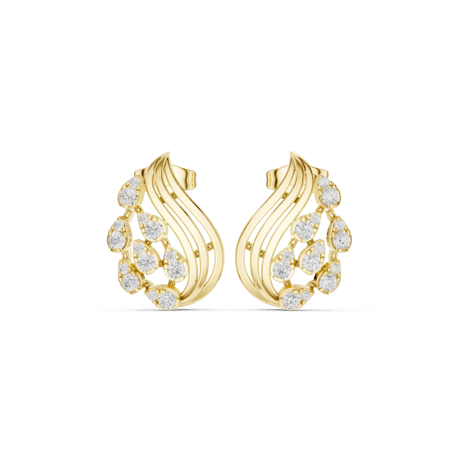 Diamond Earrings 0.50 Carat