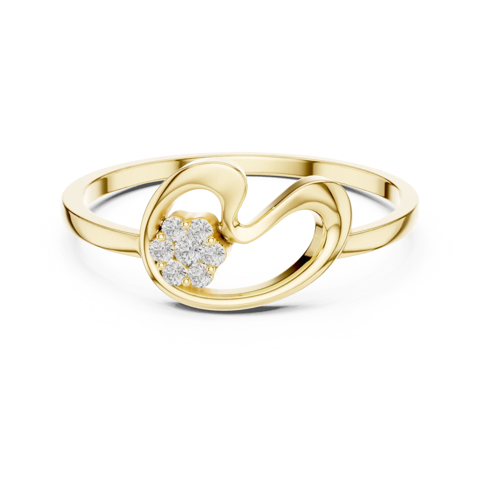 Diamante Anillo 0.05 Quilates