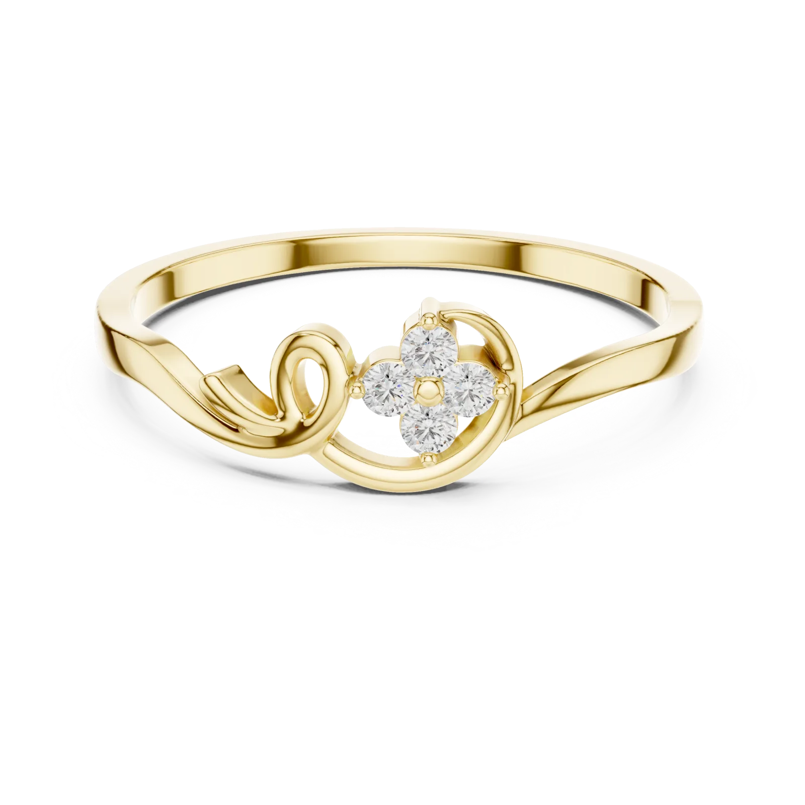 Diamant Ring 0.06 Karat
