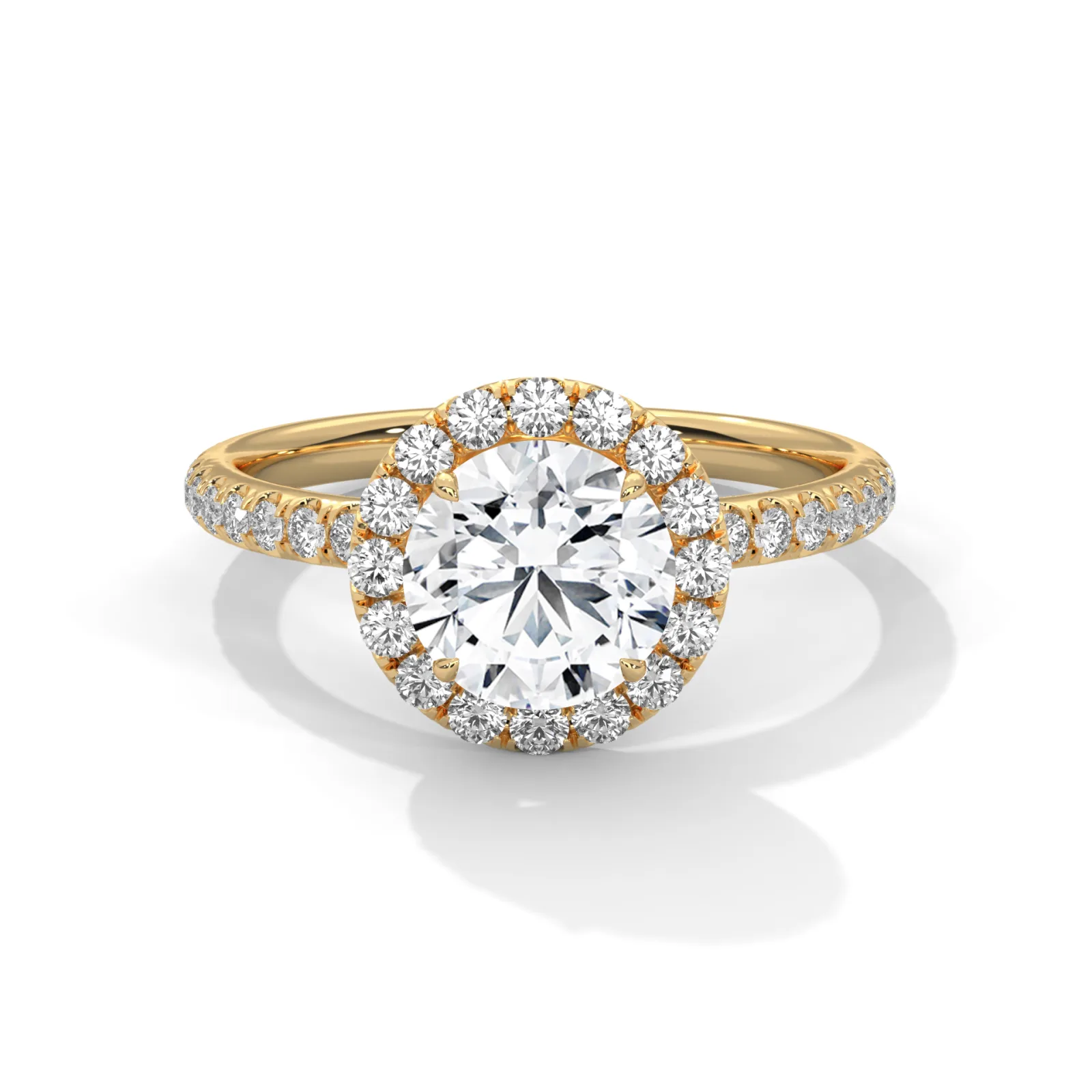 Diamante Solitario Anillo 1.30 Quilates